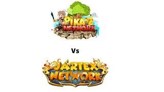 Pika Network Vs Jartex Network I Comparison