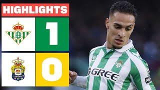 REAL BETIS 1 - 0 UD LAS PALMAS I HIGHLIGHTS LALIGA EA SPORTS