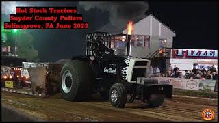 Hot Stock Tractors Selinsgrove PA June 2023 Snyder County Pullers