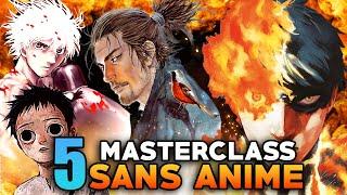 5 MASTERCLASS sans ANIME (c'est honteux)