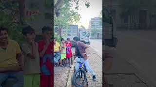 Surprising Boy Moments Akram Bmx Rider ‍️#shorts bmx Cycle Stunt #ytshorts ￼