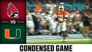 Ball State vs. Miami Condensed Game | 2024 ACC Football