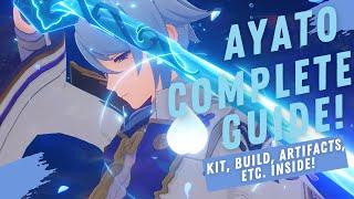 Genshin Impact Ayato Complete Guide - Kit, Artifacts, Weapons, Teams & Showcase