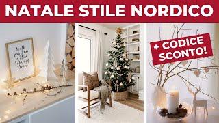 NATALE in stile NORDICO | Decorazioni CASA