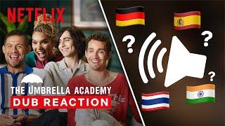 Can The Umbrella Academy Cast Guess the TUA Dub? | Netflix