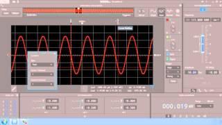 Using Oscilloscope Cursors using VirtualBench