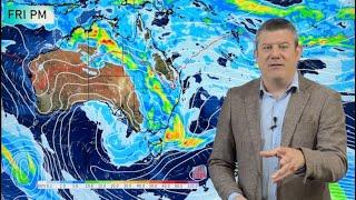 Australia: Downpours to track eastwards into VIC and NSW