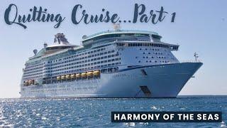 Quilting Cruise 2024 - Royal Caribbean 'Harmony of the Seas' -  Travel to and Day 1!