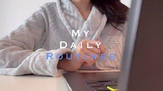 My Daily Routines ‍ 아직도 재택근무하는 직장인 브이로그, 자기관리 루틴 (Ft. 깨알 추천템, 토마토 수프)