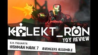 S.H. Figuarts IRON MAN MARK 7 (Avengers Assemble) Edition by KOLEKT_RON Toy Review