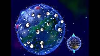 SpaceToon Science Planet so many snowmen snowflakes electric design by Remastered