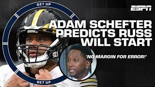 Is Russell Wilson at QB1 a GAMBLE for Steelers?  + Davante Adams makes Garrett Wilson WR2? | Get Up