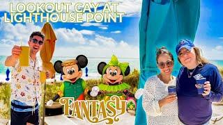 Exploring Lookout Cay at Lighthouse Point & a la carte dinner at Remy | Disney Fantasy | April 2025