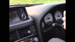 Onboard first ride R34 GT-R