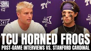 Josh Hoover & Johnny Hodges Recap TCU Horned Frogs Opening Week Win vs. Stanford Cardinal