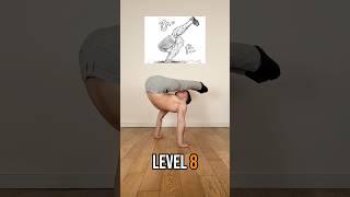 Ranking of anime/manga poses level 1 to 10 ! #flexibility #mobility #gym #workout #training #wtf