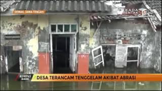 Desa di Demak Ini Terancam Tenggelam Akibat Abrasi