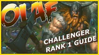 CHALLENGER OLAF JUNGLE GUIDE - LEAGUE OF LEGENDS - THE MECHANICS OF OLAF