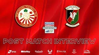 Niall Currie Post Match Interview | Glentoran | 17/08/24