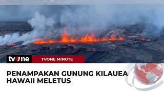 Gunung Kilauea Meletus, Tak Ancam Kehidupan Warga| tvOne Minute