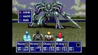 Phantasy Star IV Dark Falz/Dark Force 3 Boss Fight