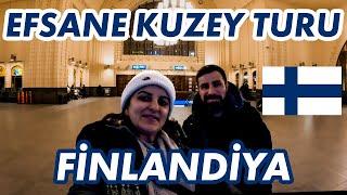 KUZEY IŞIKLARINI GÖRMEK İÇİN YOLA KOYULDUK | Finlandiya’nın Başkenti Helsinki’de Bir Gün