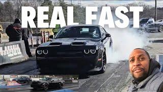 How Fast Is The HELLCAT CHALLENGER REDEYE 1/4 Mile ? IT's FAST