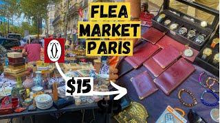 AMAZING PARISIAN FLEA MARKET FOR VINTAGE GOODS