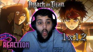 Attack On Titan 1x12 FIRST TIME REACTION! "Wound: Battle For Trost Part 8"