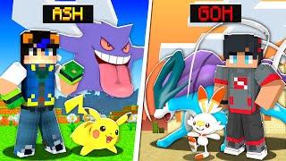 ASH KETCHUM vs GOH en Minecraft PIXELMON!