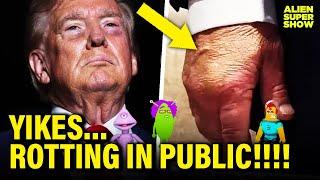 Trump DECOMPOSES Quickly as bad news KNOCKS HIM OUT | Alien Super Show