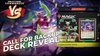 Call For Backup Full Deck Reveal! | March of the Machine Commander Deck