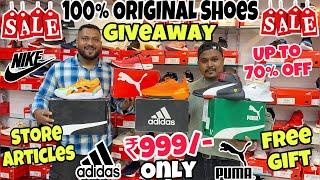 100% Original shoes | Flat 70% off| Giveaway | ₹999/- | Nike,us polo,puma| Branded shoes in Mumbai