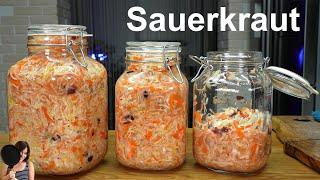 My mother lost weight very quickly! She ate it every day for dinner! Salad with sauerkraut