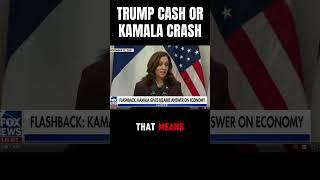Trump Cash or Kamala Crash #shortsfeed
