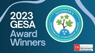 2023 Tennessee Governor's Environmental Stewardship Award Winners