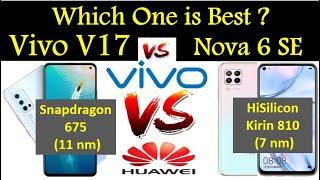 Vivo V17 Vs Huawei Nova 6 SE || Comparison || By Mobile Comparison Master