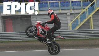 BEST-OF BIKER WHEELIES, FAILS, BURNOUTS 2016!