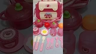 Satisfying with Unboxing & Review Red Bear Kitchen Set/Asmrtoys#kitchentoys