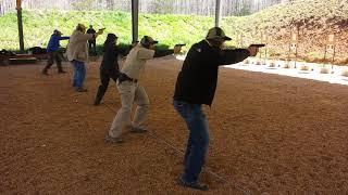 Dave Spaulding’s Kinetic Combat Pistol Class. Check 360 drill at Boondocks FTA.