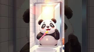 A Day in the Life of a Chubby Panda #panda #shortvideo #cute