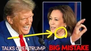 Kamala Tries to Talk Over Trump—But His Quick-Witted Comeback Wipes the Fake Smile Off Her Face!