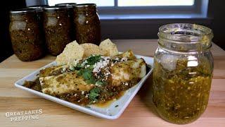 Canning Roasted Salsa Verde - Authentic Green Salsa Recipe & Full Walkthrough