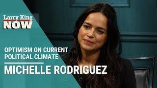 'The Fast and The Furious' Star Michelle Rodriguez: Optimism About Current Political Climate