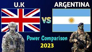 UK vs Argentina Military Power Comparison 2023 | Argentina vs United Kingdom Military Comparison