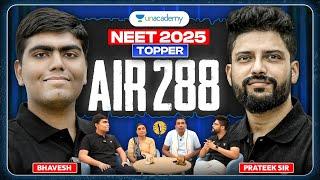 Village Boy to NEET 2025 Topper | Bhavesh’s Incredible Journey | Prateek Jain Sir