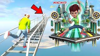  Franklin Found Secret Stairway To Kicko City ️ Indian Theft AutoIndian Bike Driving 3D