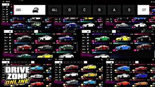 Drive Zone Online: All Car Collection | My Garage After Update 1.1.1@DriveZoneOnline @DevilsDriveZone