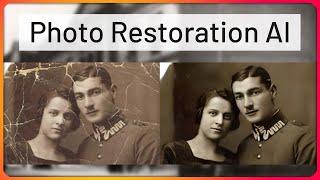 This AI Restores Old Photos with Damages Automatically!