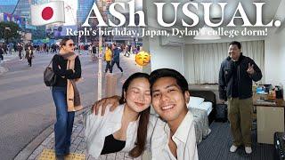 #AShUSUAL: REPH’S BIRTHDAY, FLYING TO JAPAN, DYLAN’S COLLEGE DORM! | ASHLEY SANDRINE